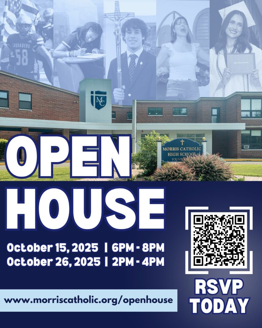 Morris Catholic High School Open House 2025 Instagram Post
