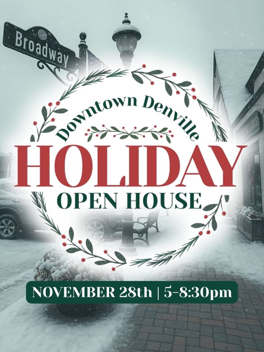Downtown Denville Announces Holiday Open House for November 28, 2025