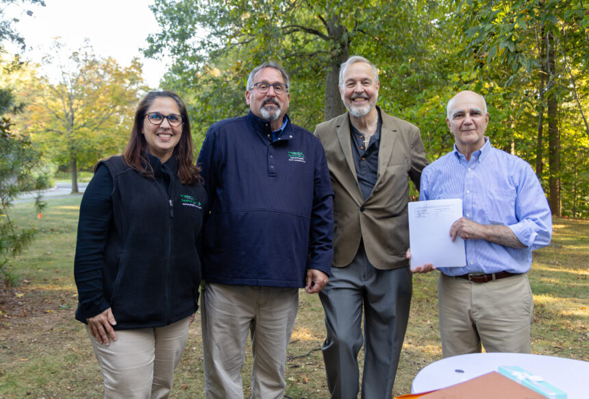 November 13, 2025 Groundbreaking for Veterans Valor’s Gateway to the Gardens with Morris County Park Commission