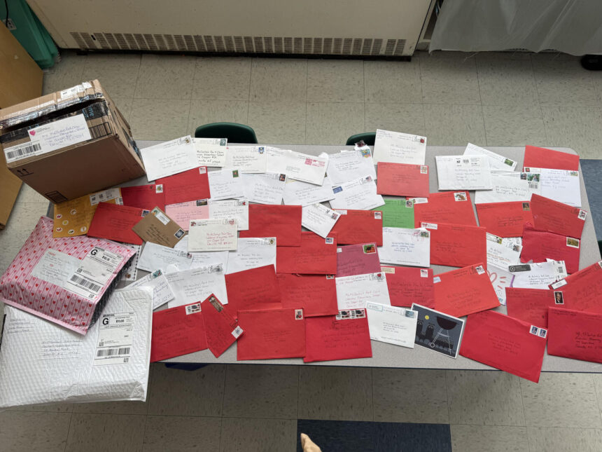 Denville PreK Shares Love and Receives Valentines From 50 States