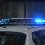 Police vehicle emergency lights