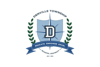 Denville Township School District crest logo with the motto Educate Empower Excel